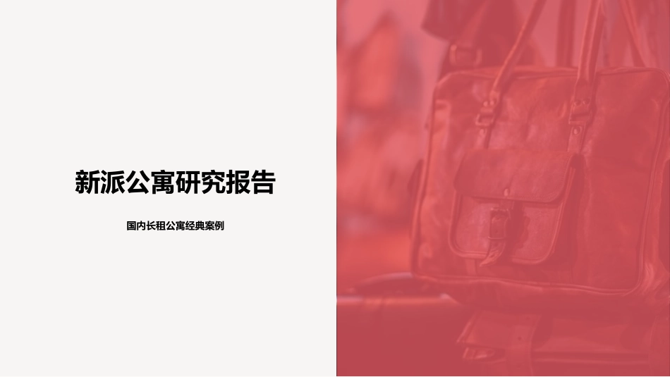 新派公寓研究报告_第1页