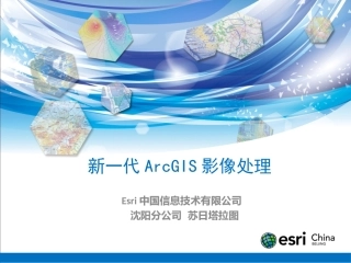 新一代ArcGIS影像处置