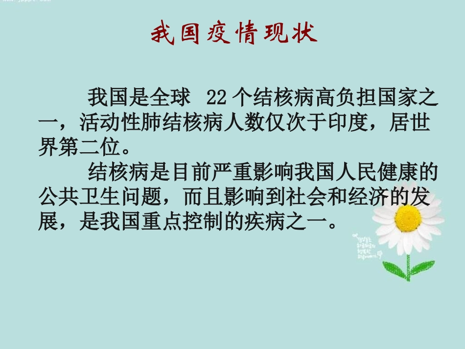 学校肺结核防治知识讲座_第3页