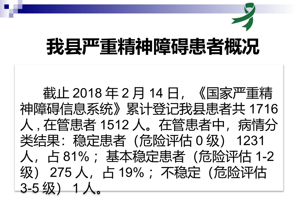 严重精神疾病管理培训课件_第2页