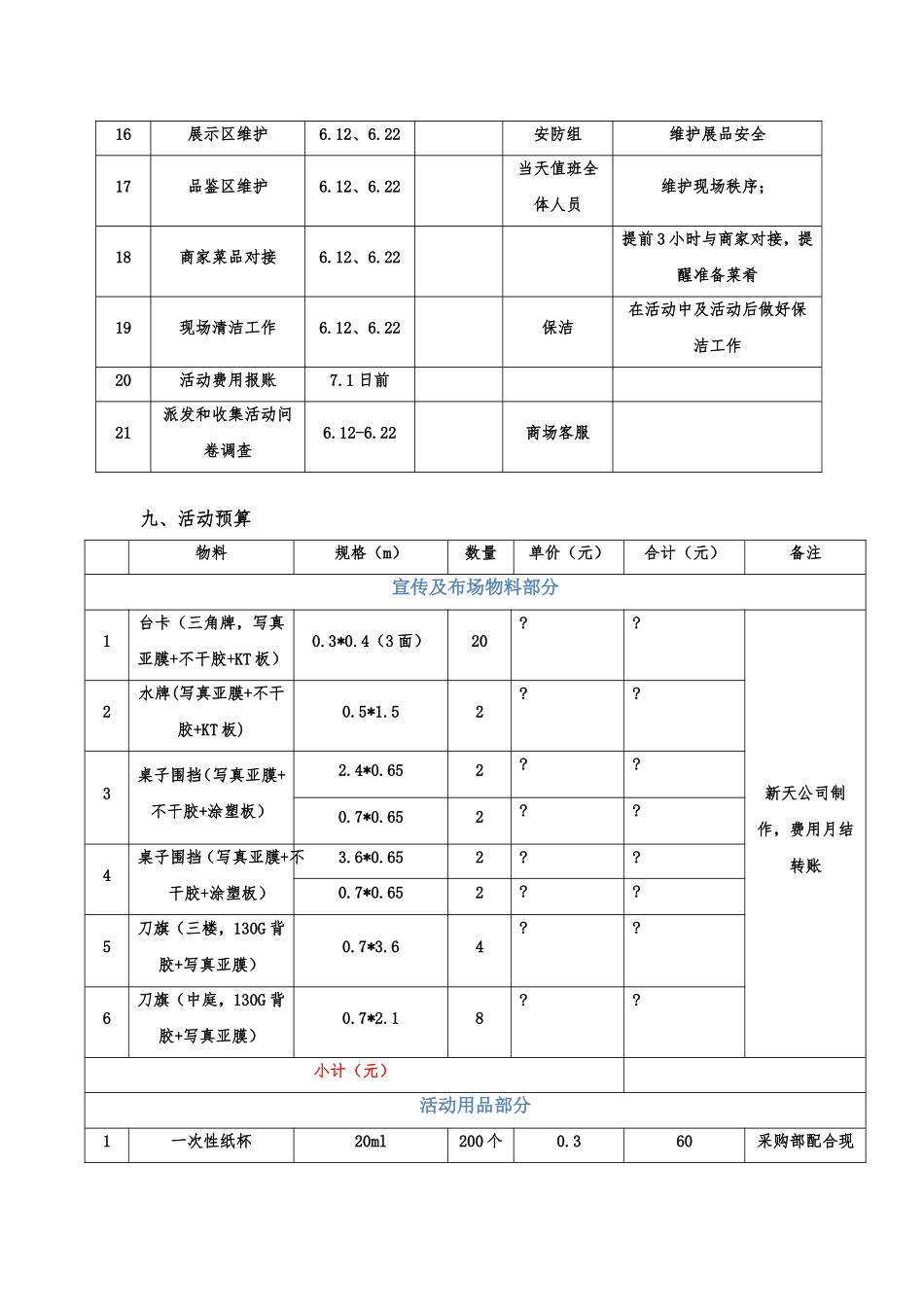 商场美食品鉴会活动方案_第3页