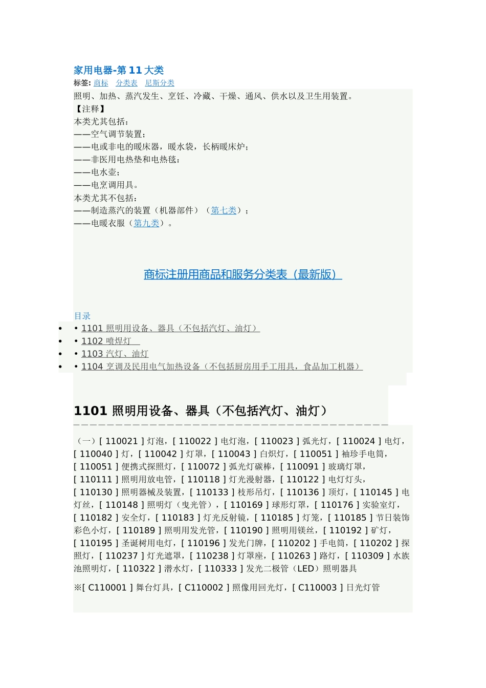 商标第11类明细_第1页