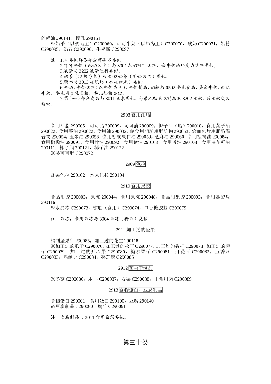 商标第二十九类_第3页