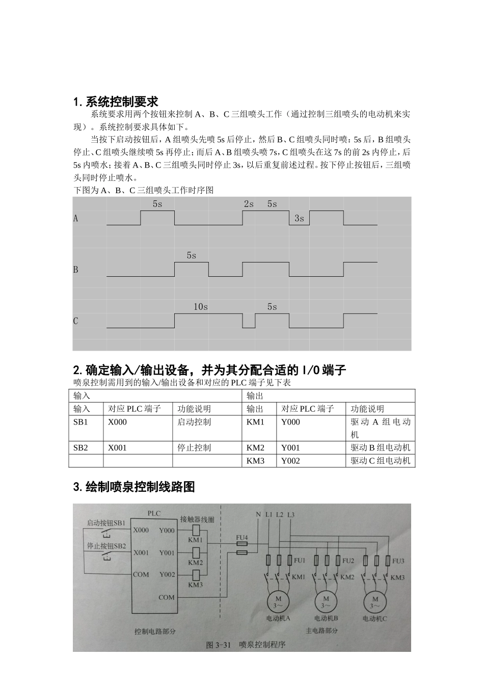 喷泉的PLC控制_第2页