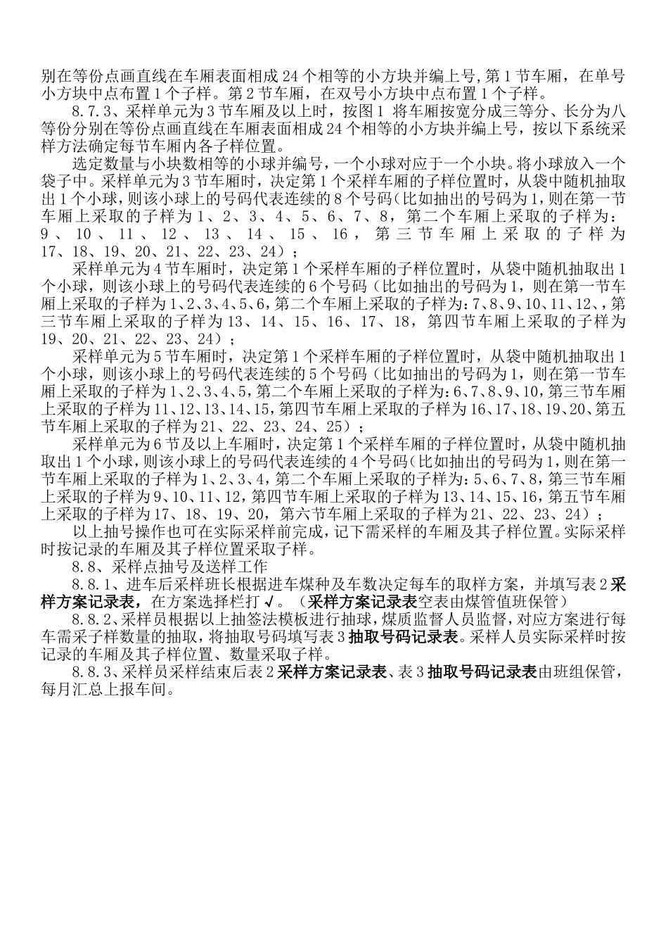 商品煤火车机械采样作业指导书_第3页