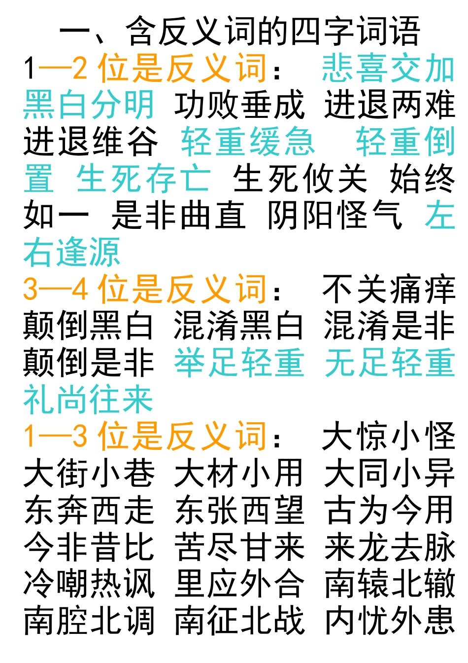 四字词语(同名2236)_第1页