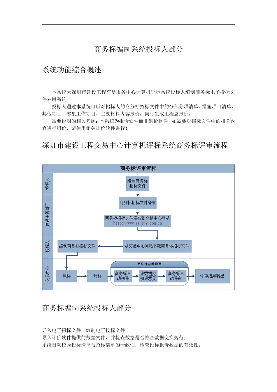 商务标编制系统投标人(深圳)V1.0_第1页
