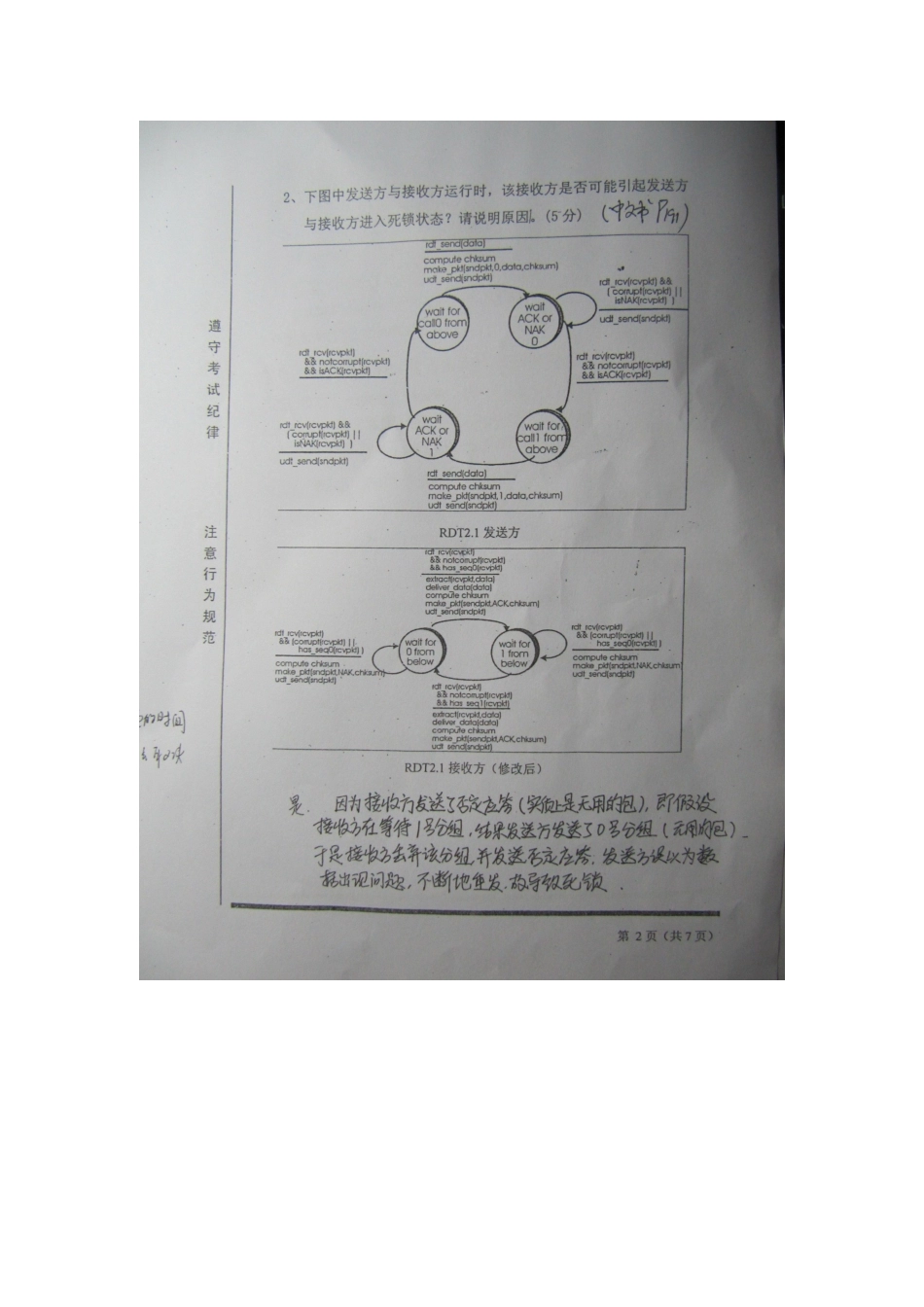 哈工大(威海)计算机网络试题(2008年春季-软件学院)_第2页
