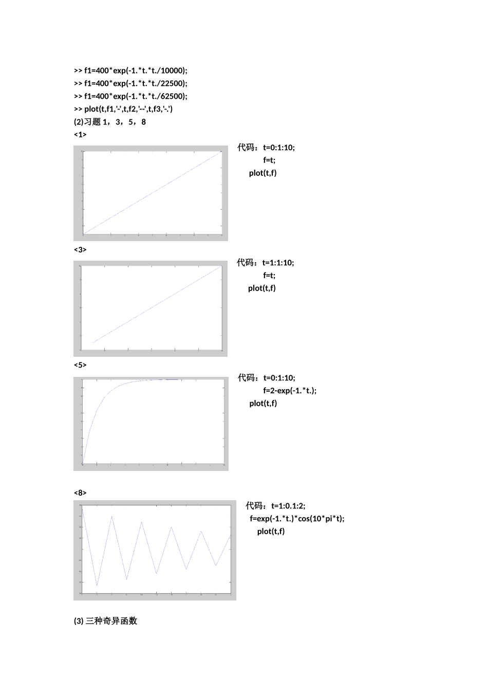 哈工大(威海)信号系统实验报告完整版_第3页