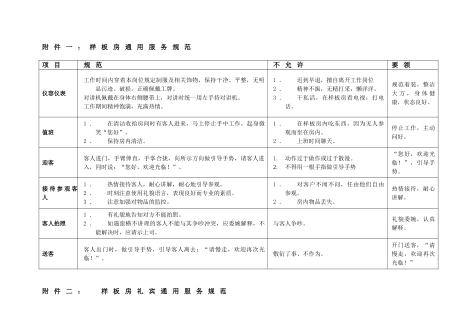 售中心及样板房业务接待及流程_第3页