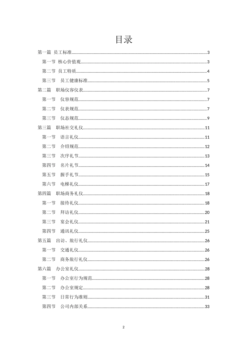 商务礼仪规范手册_第2页