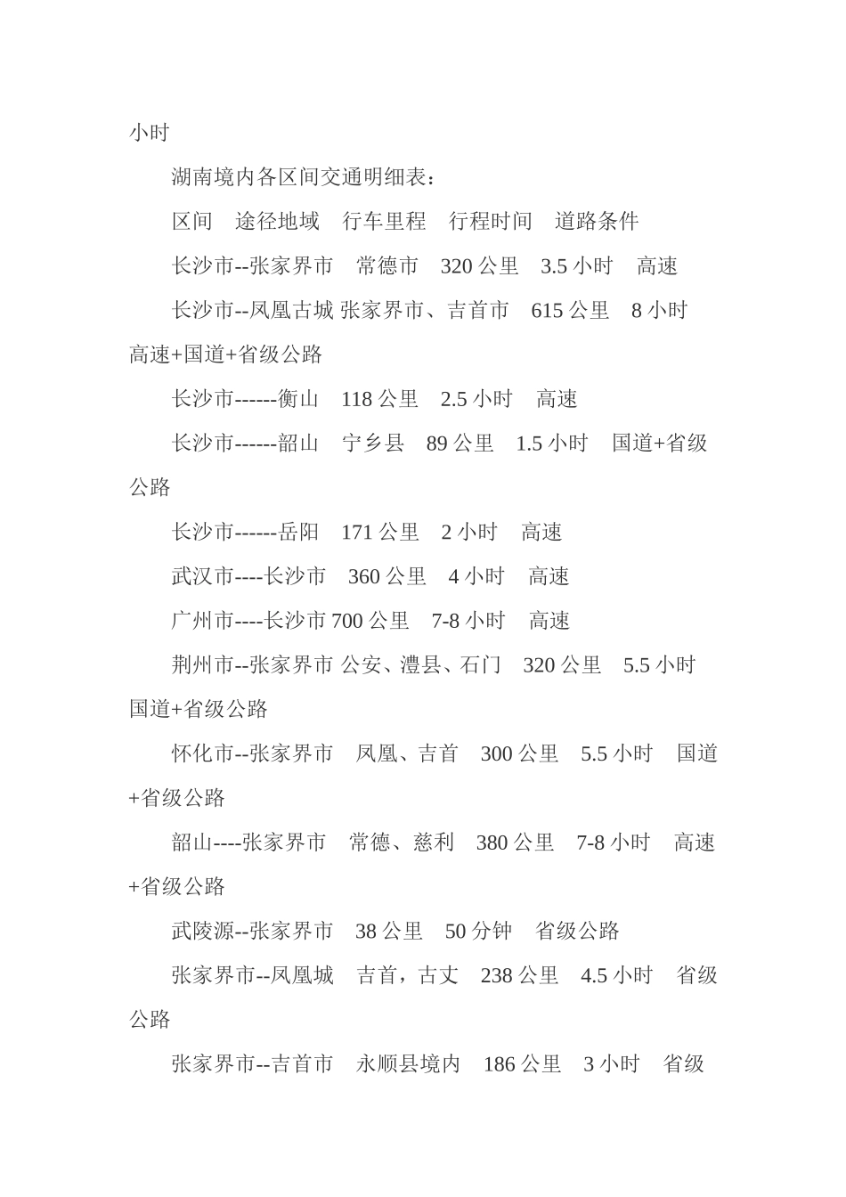 唐山到张家界自驾游自助游_第3页