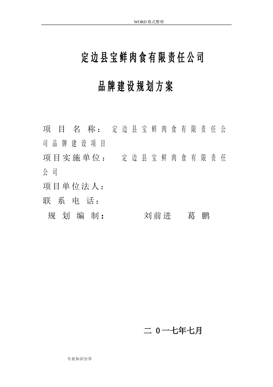 品牌建设规划设计方案_第2页