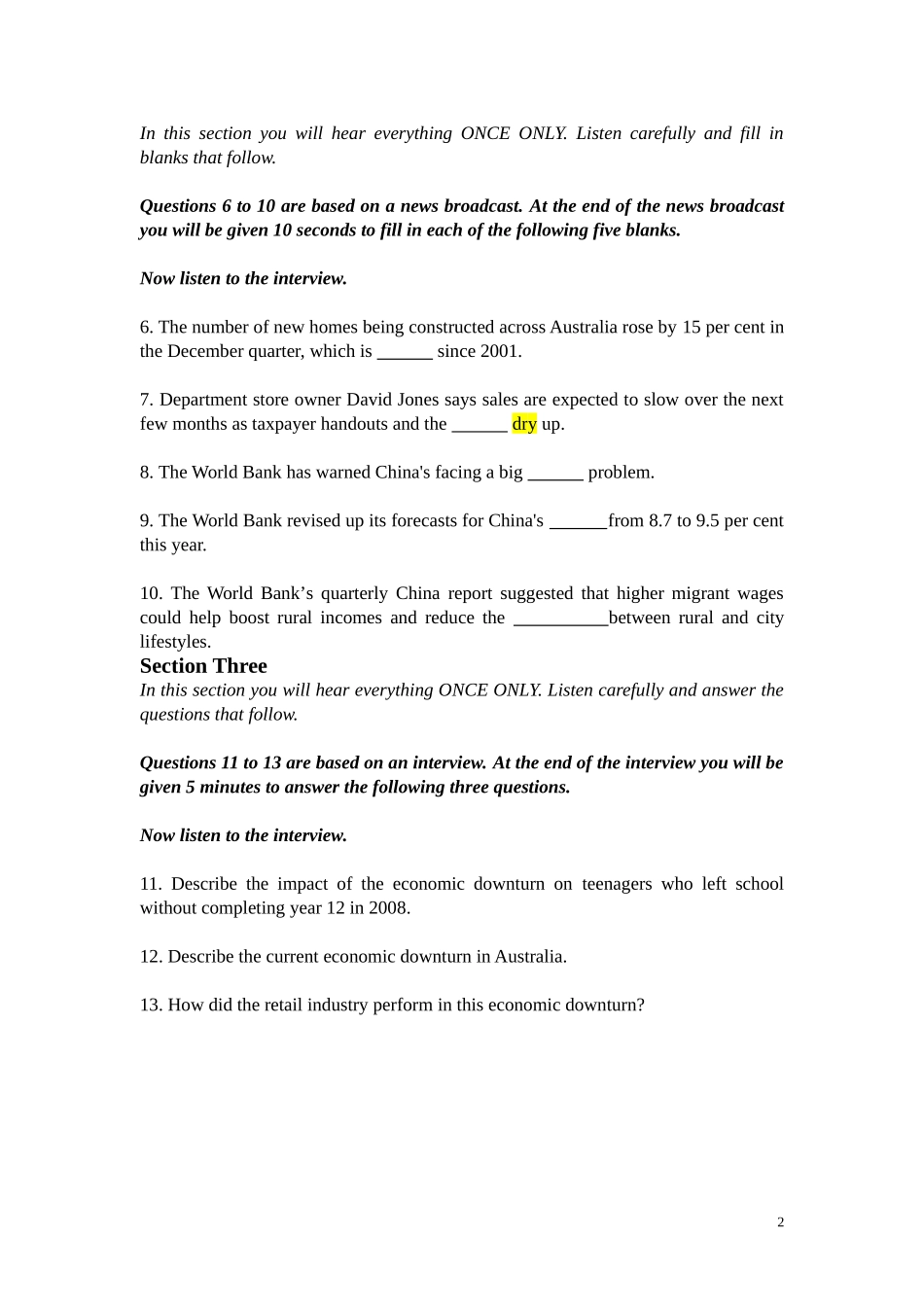 商务英语专业四级_第2页