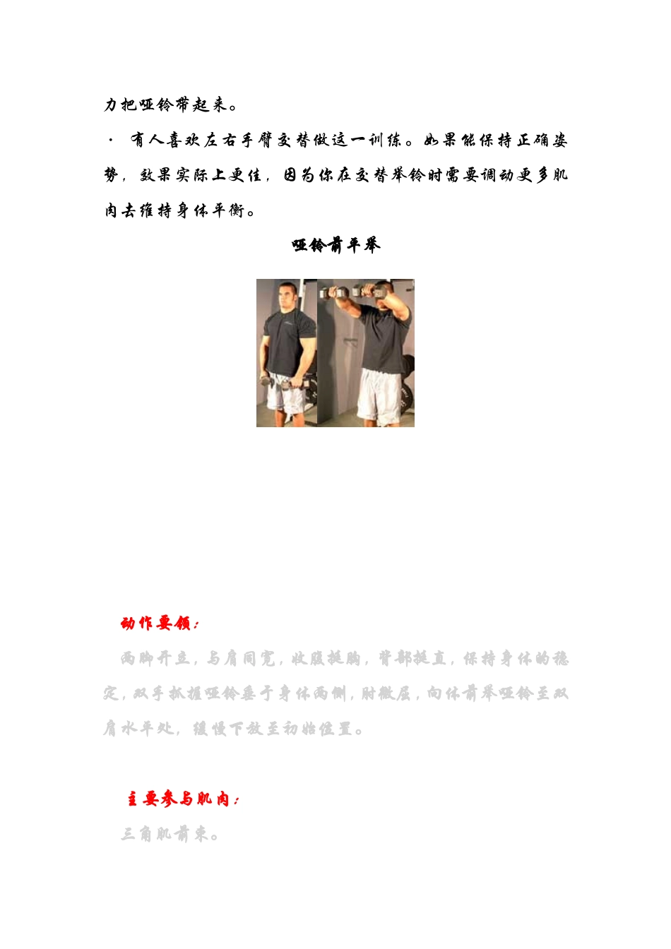 哑铃锻炼动作图解(全面)_第3页