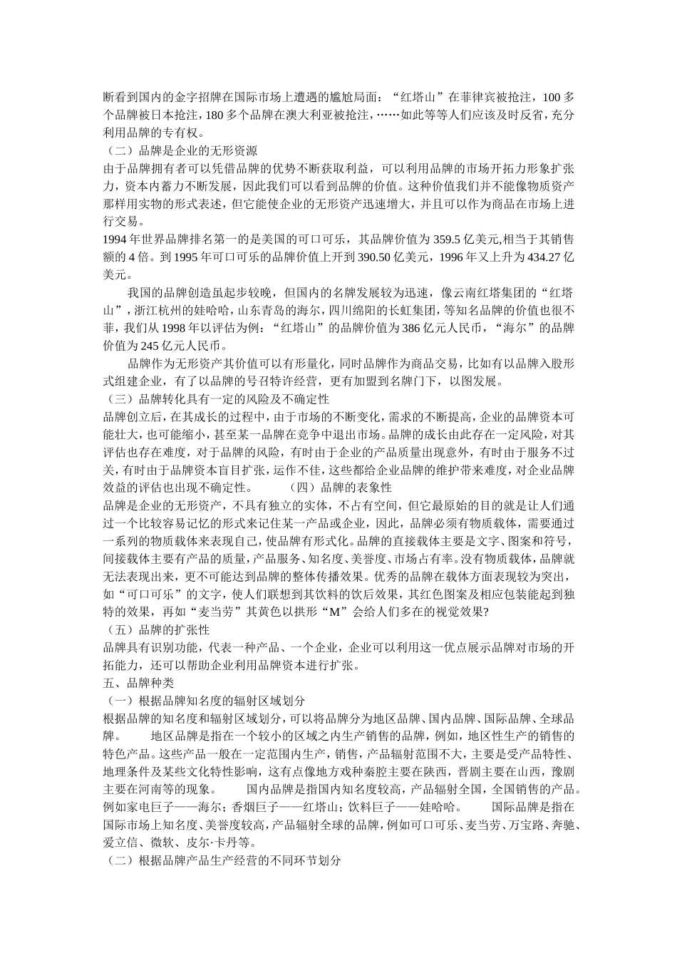 品牌与品牌推广介绍_第3页