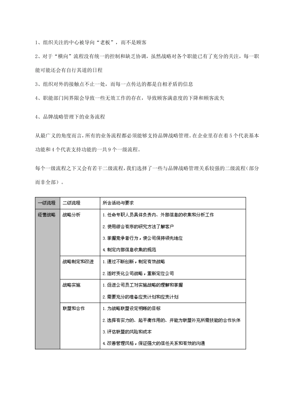 品牌战略管理8：业务流程驱动品牌战略实施1_第3页