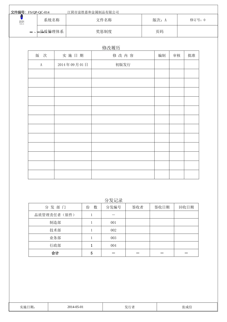 品质管理奖惩制度_第2页