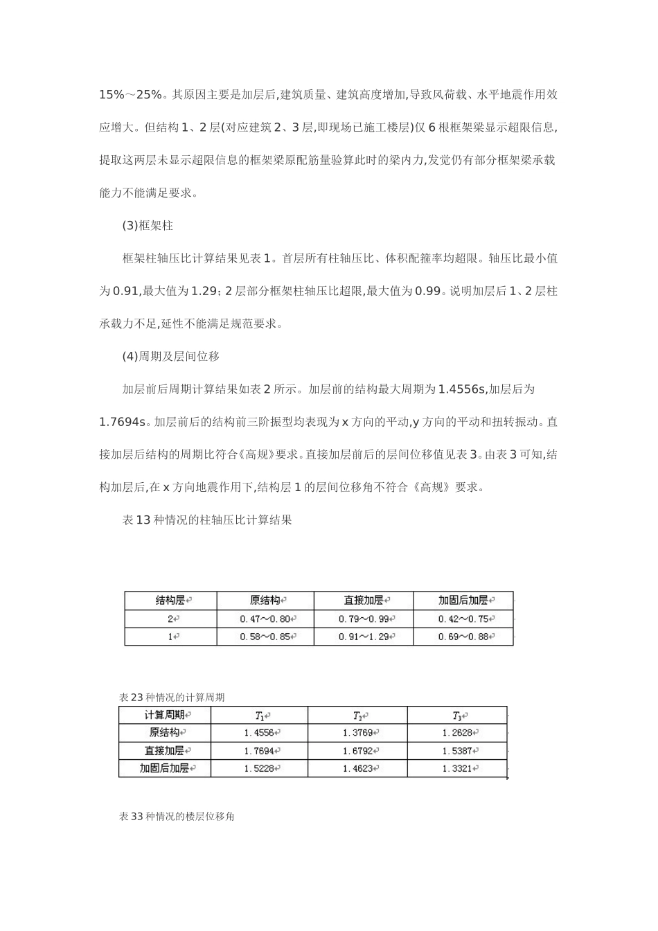 商住楼加层续建工程抗震与加固设计探讨_第3页