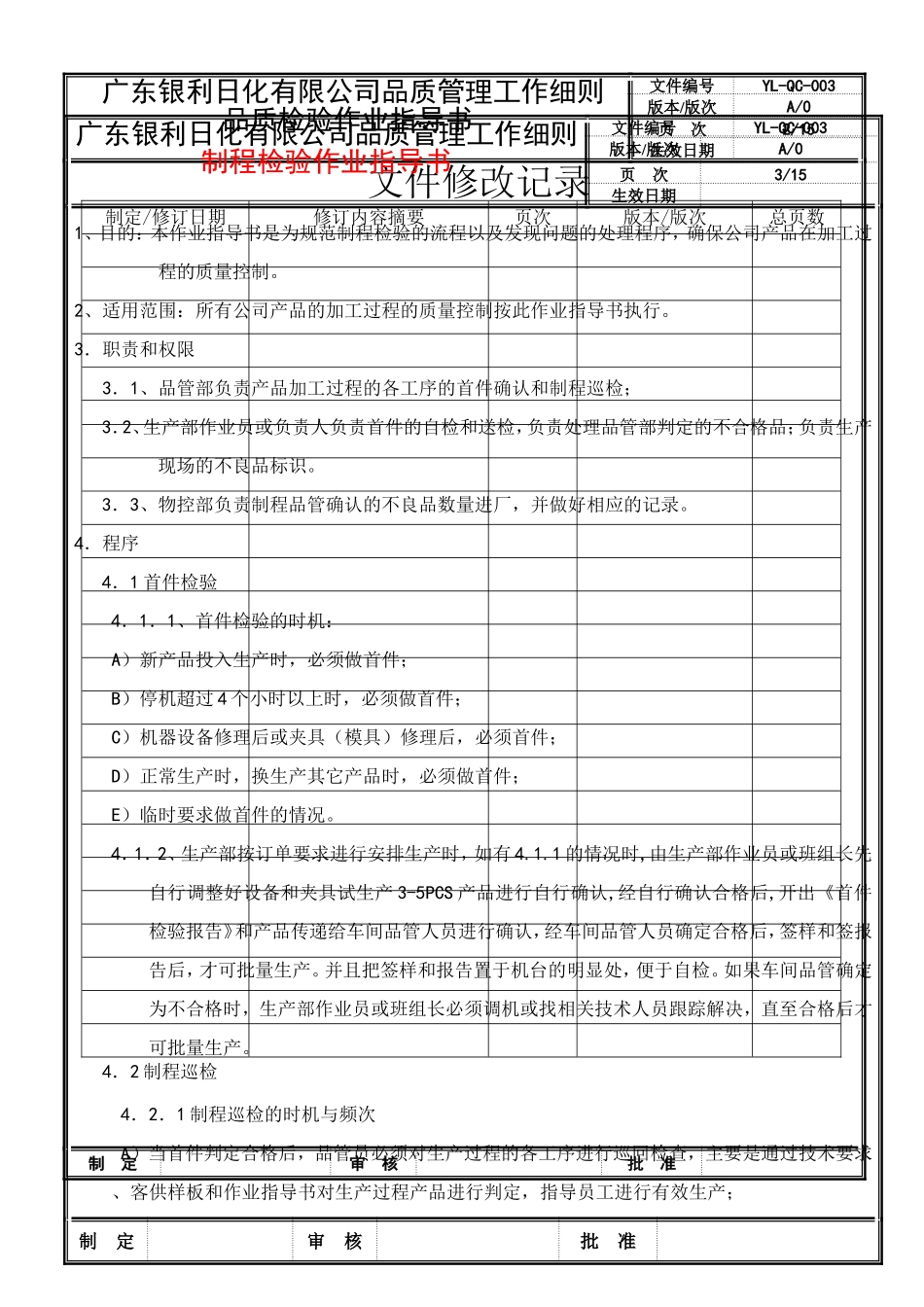 品质检验作业指导书2017.1.1_第3页