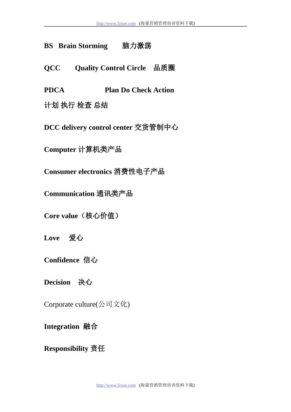 品质相关英文缩写和不良现象表述_第2页