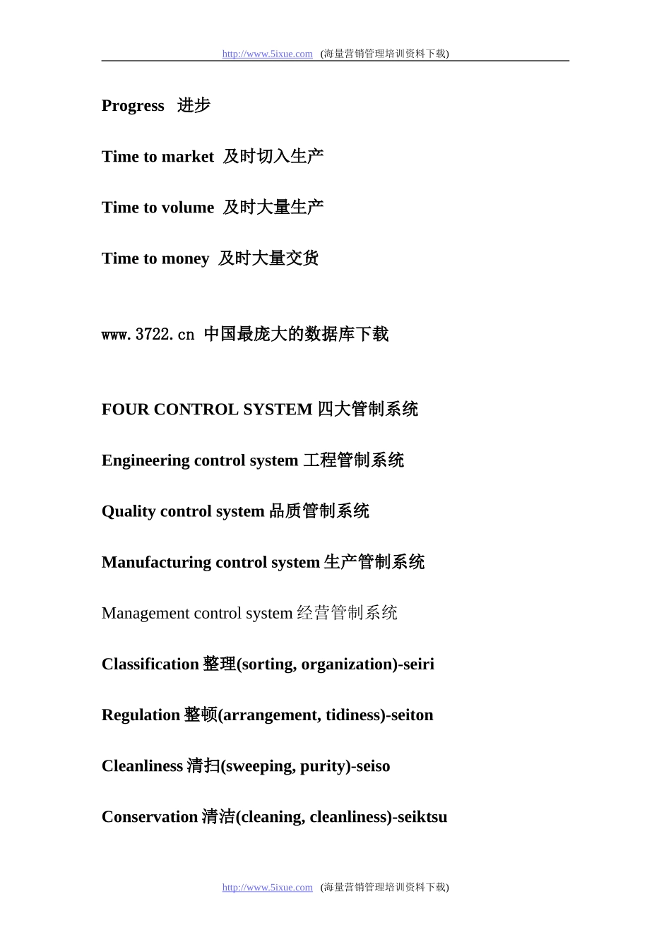 品质相关英文缩写和不良现象表述_第3页