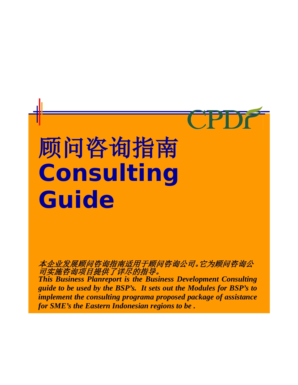 咨询顾问手册_第1页