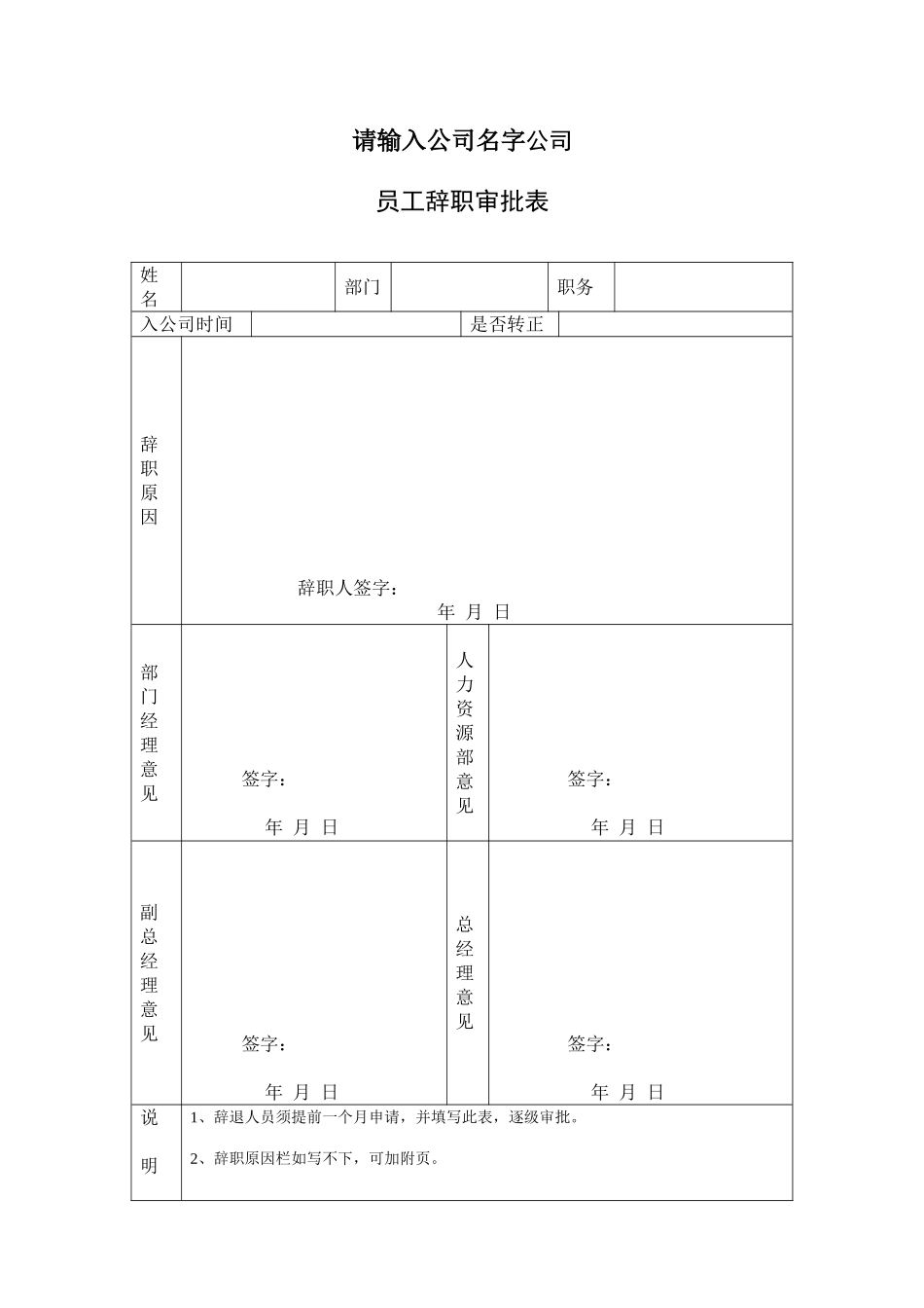 员工辞退通知书_第2页