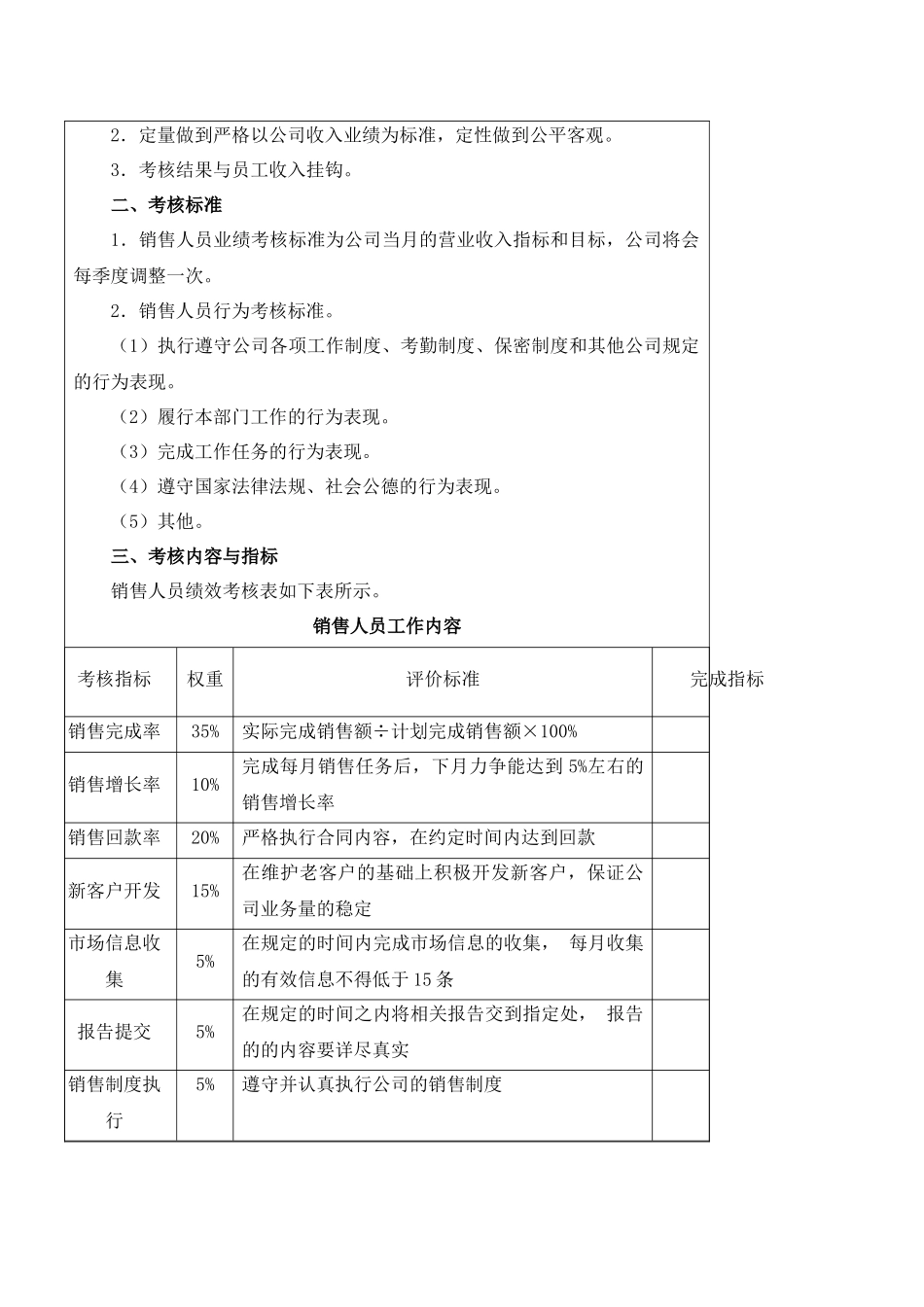 员工的薪资绩效考核制度的原则_第2页