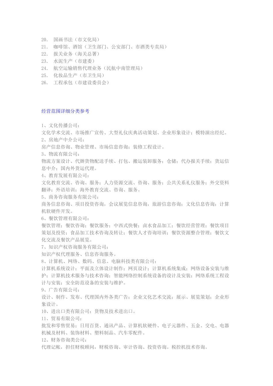 告诉你怎么写经营范围_第3页