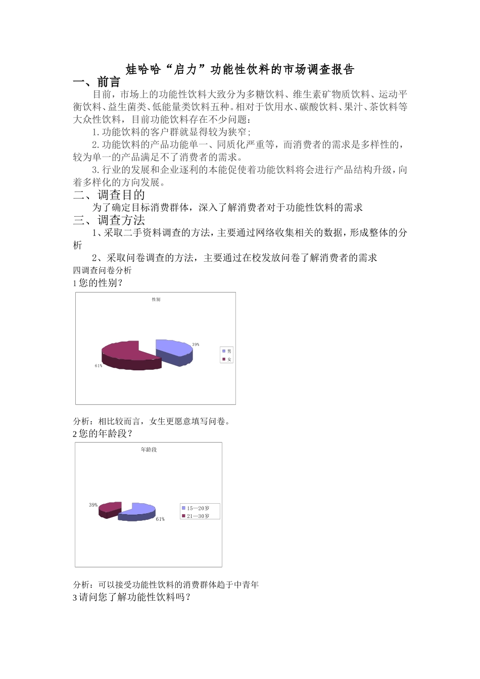 启力市场调查报告_第1页