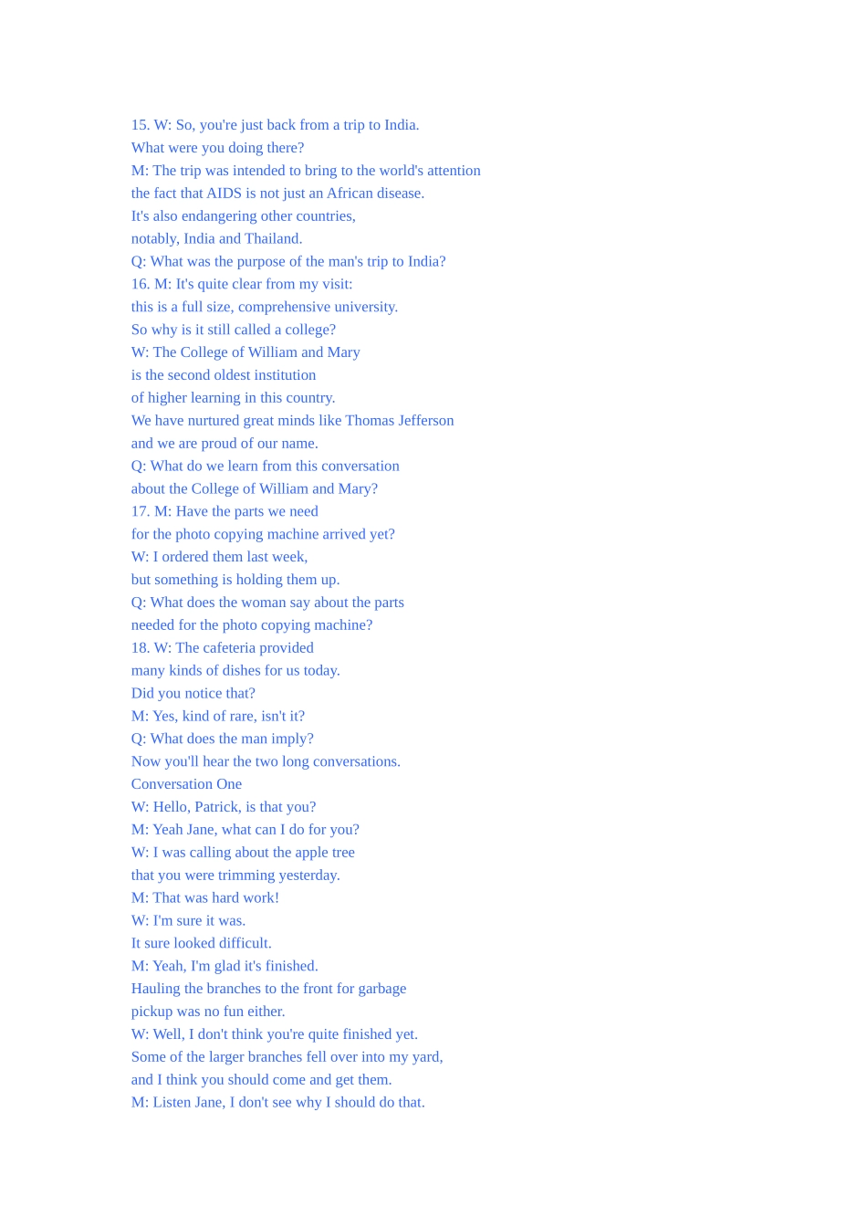 听力常用句式_第2页