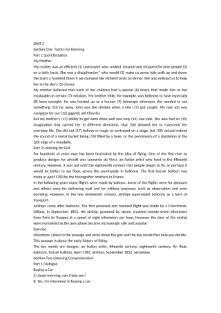 听力教程第三册答案UNIT2