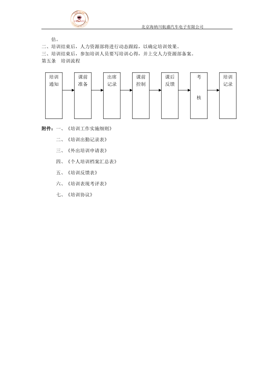 员工培训管理制度(同名23347)_第2页