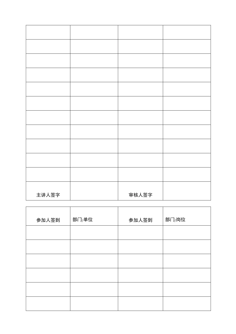 员工培训记录表_第3页