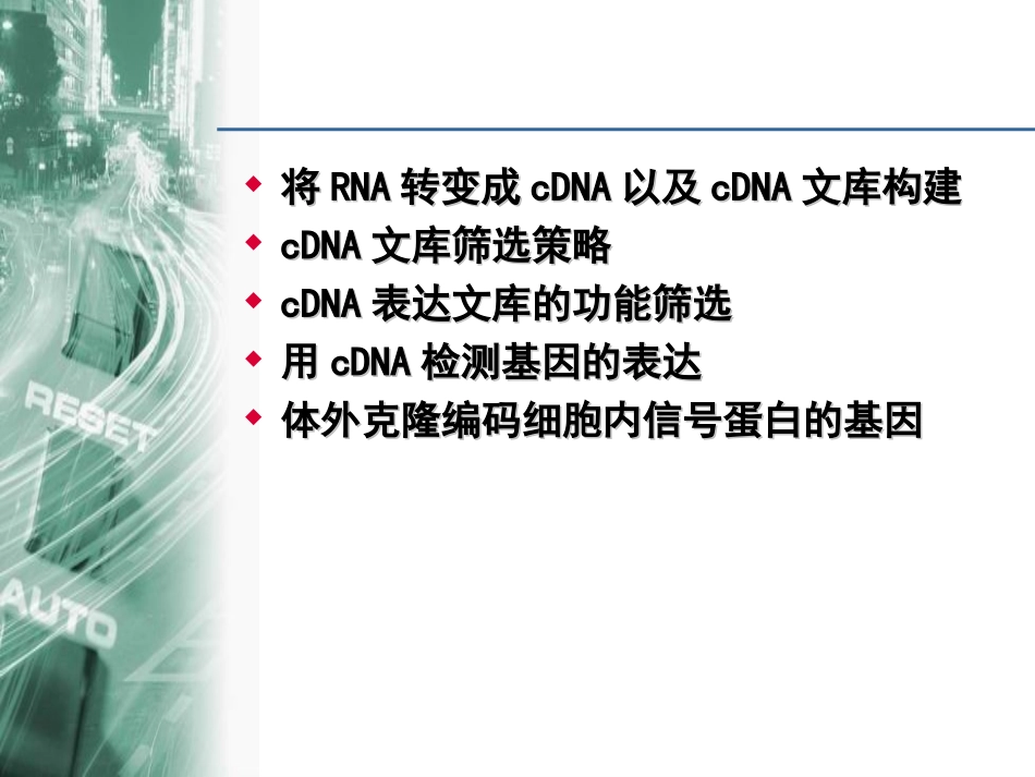 cDNA文库的构建和筛选_第2页