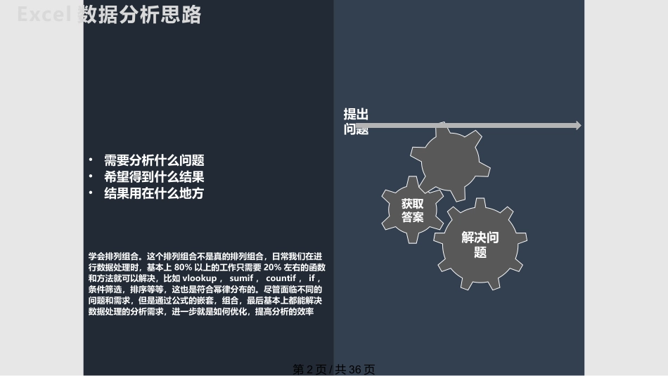 Excel数据分析与图表可视化课件_第2页