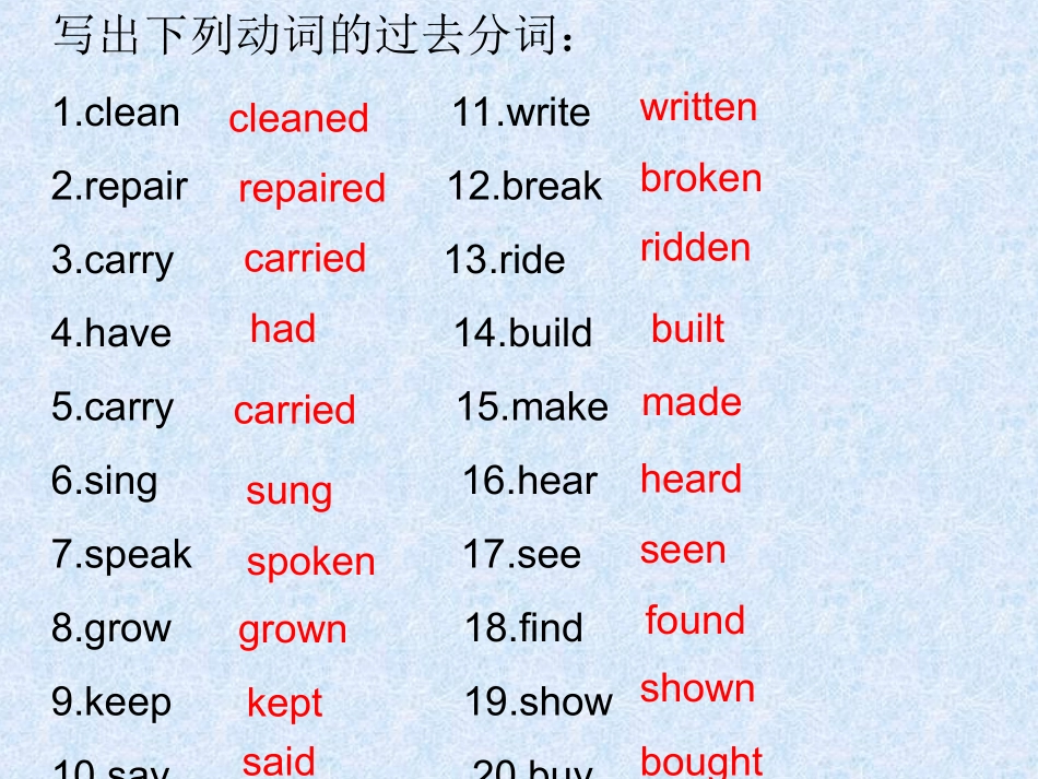 被动语态讲解及练习_第3页