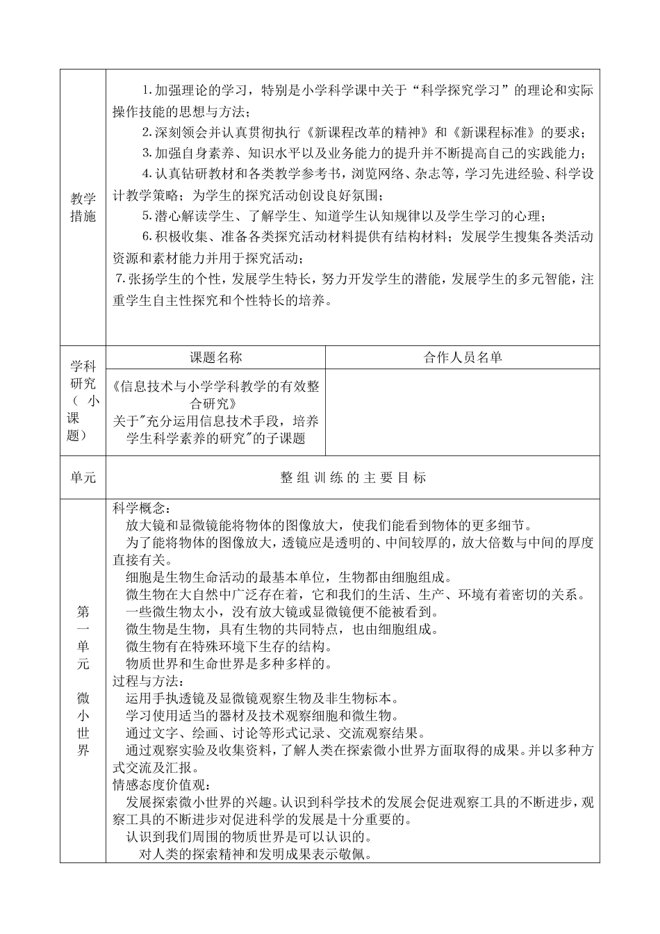 吴中区东山实验小学科学教学计划2009年2月_第3页