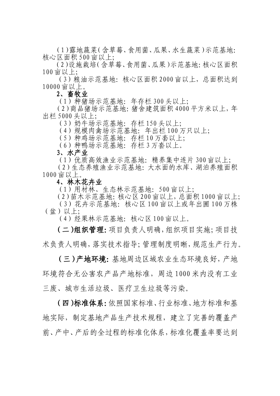 合肥市2010-2012年度农业标准化示范基地建设操作规程_第2页