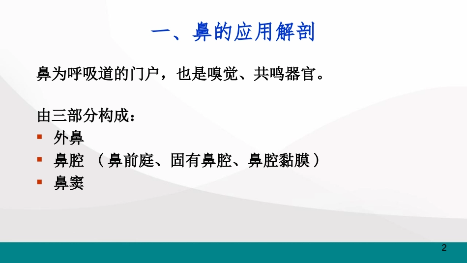 鼻解剖医学课件_第2页