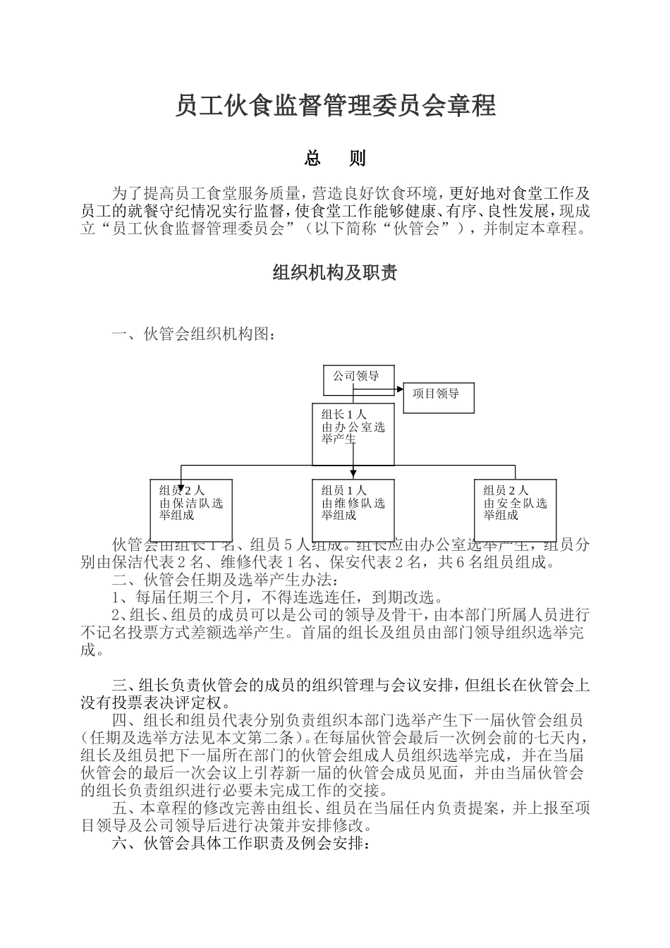 员工伙食监督管理委员会章程_第1页