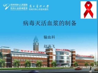 病毒灭活血浆的制备