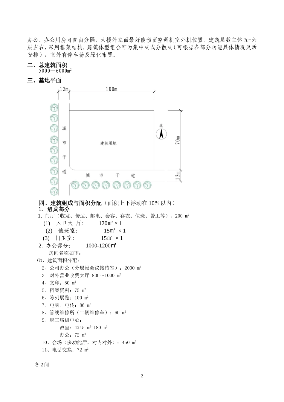 合肥市铁通办公楼设计_第2页