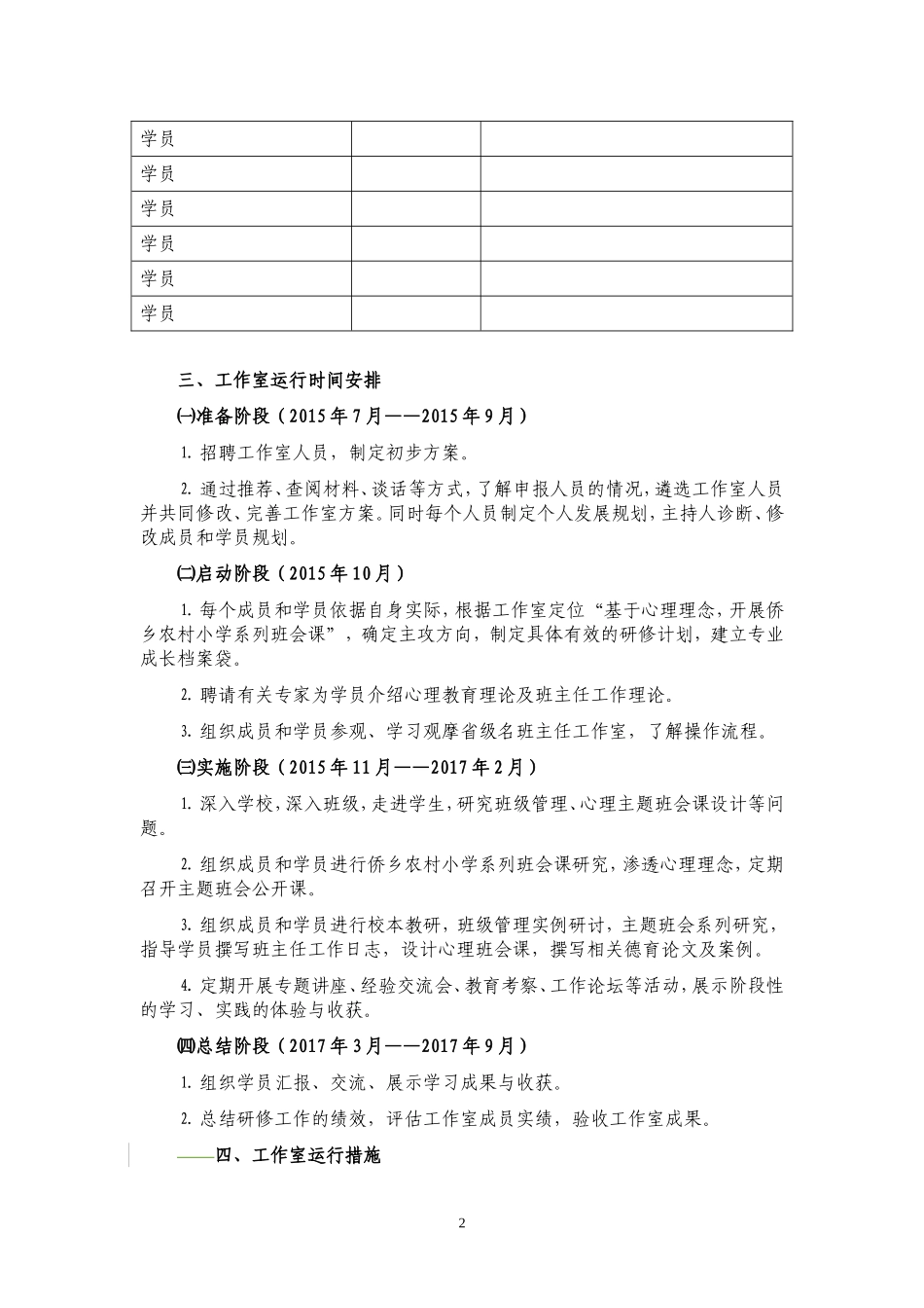 名班主任工作室工作方案_第2页