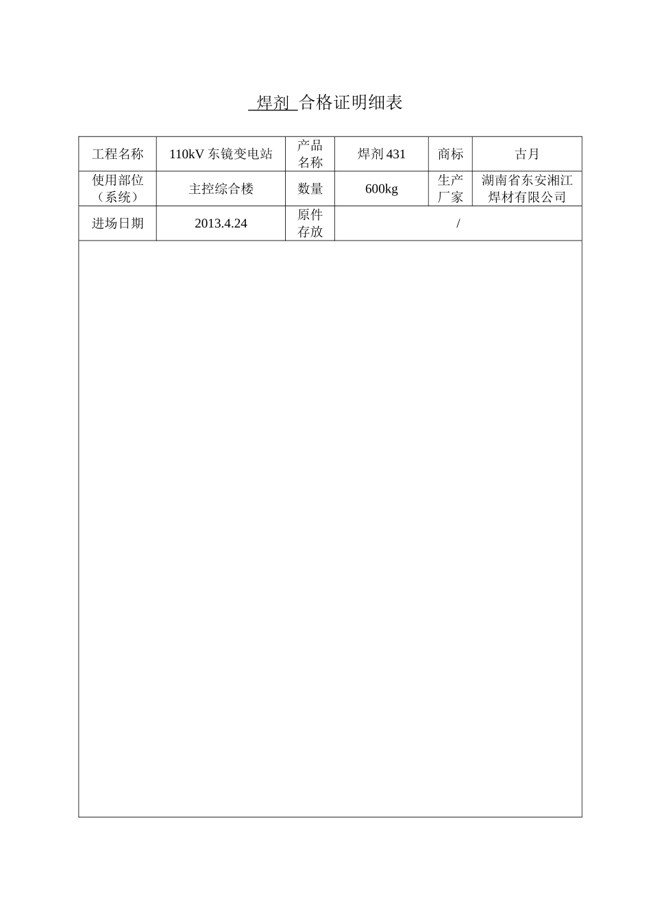 合格证明细表_第2页