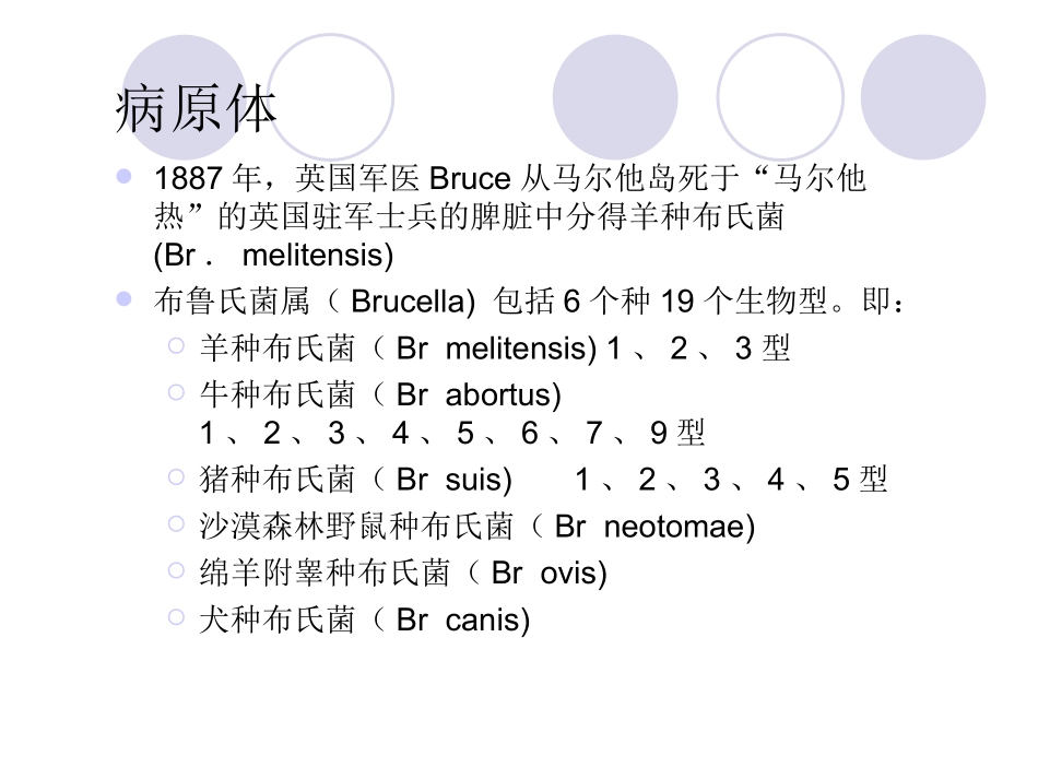 布氏杆菌病的诊断与治疗_第3页