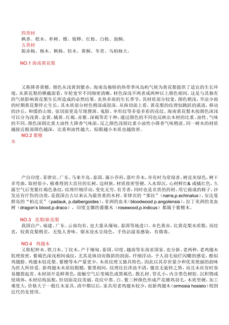 名贵木材排名_第2页