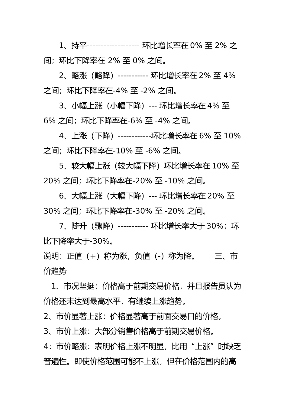同比和环比是什么意思？_第3页