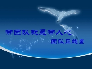 带团队就是带人心页